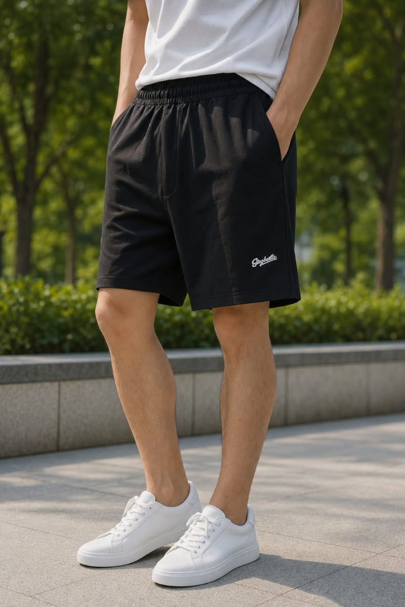 Everyday Essential Shorts - BLACK view 2